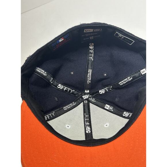 New Era Detroit Tigers 59 fifty Hat Mens 7 5/8 Genuine Merchandise Colorblock - Picture 11 of 13